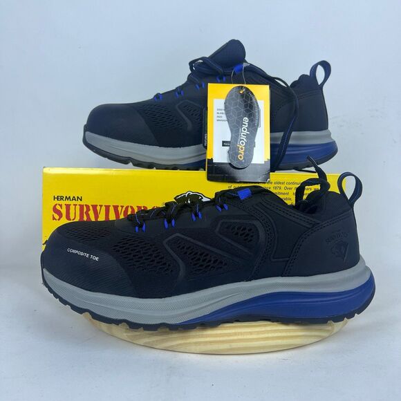 Herman Survivors Cassle Composite Toe Work Shoes  New In Box | Men's 7.5 - Picture 1 of 10